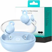 JOYROOM JR-TS3 trådlösa in-ear hörlurar för sömn - blå