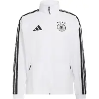 Adidas Tyskland Jacka Anthem - Vit - , storlek Large
