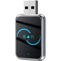 Zandona Trådlös 3-i-1 Carplay Airplay Carplay för Auto USB-Dongeladapter +WiFi Trådbunden Carplay Till Trådlös A