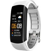 INF Aktivitetsarmband / Fitnessarmband / Pulsklocka White