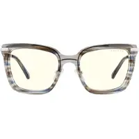 Gunnar Optiks KAI-03309, Kvinna, Torg, Klassisk, Blå, Brun, Nylonpolymer, 1 År