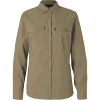 Pinewood Women's InsectSafe Poplin L/S Shirt Sandstone