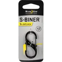 Nite Ize NI-LSB2-01-R3 Karbinhake SideLock S-Biner 2 50 mm x 22 mm x 8 mm 1 st