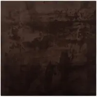 vidaXL Mellanhög mjuk och tvättbar matta HUARTE Brun 240 x 240 cm