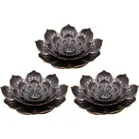 Typecat st rökelsekar, rökelsehållare för pinnar, Lotus rökelsepinne H