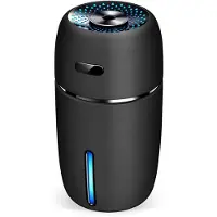 Typecat USB-billuftfuktare 200 ml mini bärbar med 7 färger LED-nattlampa Q