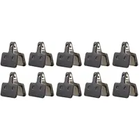 Tlily 10-Par CykelbromsbeläGg, Cykeldelar Harts Halvmetall SkivbromsbeläGg för B01S M395 M446 M485 M486 M416 Deore M515 M5