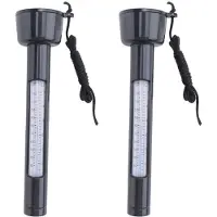 Typecat 2X Pooltermometer Utomhuspool Vattentermometer Flytande Pooltermometer för Pool