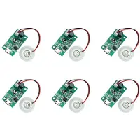 Typecat 6 Stk 20MM Ultrasonic Mist Maker Atomizer Transducer Atomizer Filmplatta Tillbehör Fuktare Gummipackning