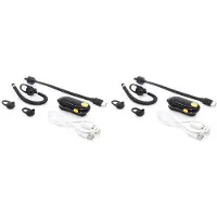 Kepptory 2X UHF 400-470MHz 0,5 W Walkie Talkie Öronhängande Tvåvägs Radiomodell Öronhängare