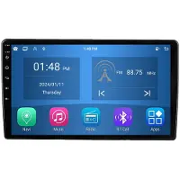 RoverOne 4G+64G Bilradio Bluetooth CarPlay Android Auto GPS-navigering för Toyota Coaster 2013-2015