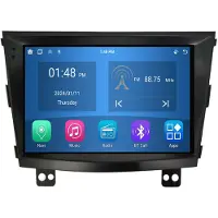 RoverOne 4G+64G Bilradio Bluetooth CarPlay Android Auto GPS-navigering för SsangYong Tivolan Tivoli 2014 - 2017