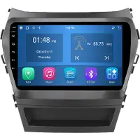 RoverOne 4G+64G Bilradio Bluetooth CarPlay Android Auto GPS-navigering för Hyundai Santa Fe 3 2013 - 2016