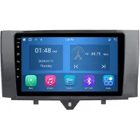 RoverOne 4G+64G Bilradio Bluetooth CarPlay Android Auto GPS-navigering för Mercedes Benz Smart Fortwo 2 2011 - 2015