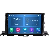 RoverOne 4G+64G Bilradio Bluetooth CarPlay Android Auto GPS-navigering för Toyota Highlander 3 XU50 2013 - 2018