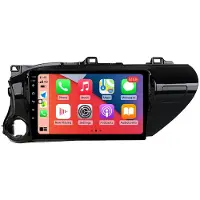 RoverOne Bilradio Bluetooth CarPlay GPS-Navigering för Toyota Hilux Pick Up AN120 2015 - 2020