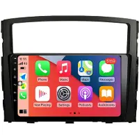 RoverOne Bilradio Bluetooth CarPlay GPS-Navigering för Mitsubishi Pajero 4 V80 V90 2006 - 2014