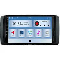 RoverOne 6G+128G Bilmultimediaspelare Radio CarPlay Bluetooth Android GPS för Mercedes Benz R Class W251 R280 R300 R320 2005 - 2017