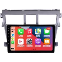 RoverOne Bilradio Bluetooth CarPlay GPS-Navigering för Toyota Vios 2 2007 - 2013