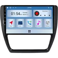 RoverOne 6G+128G Bilmultimediaspelare Radio CarPlay Bluetooth Android GPS för Volkswagen Jetta 6 2011 - 2018