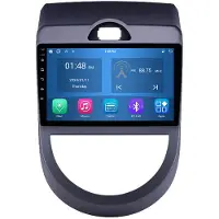 RoverOne 4G+64G Bilradio Bluetooth CarPlay Android Auto GPS-navigering för Kia Soul 1 AM 2008 - 2011