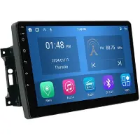 RoverOne 4G+64G Bilradio Bluetooth CarPlay Android Auto GPS-navigering för Jeep Wrangler 2007 - 2018