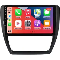 RoverOne Bilradio Bluetooth CarPlay GPS-Navigering för Volkswagen Jetta 6 2011 - 2018