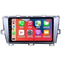 RoverOne Bilradio Bluetooth CarPlay GPS-Navigering för Toyota Prius XW30 2009 - 2015