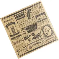 Typecat 200 st engelska tidningspapper, fettsäkert, oljeabsorberande, franska