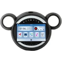 RoverOne 6G+128G Bilmultimediaspelare Radio CarPlay Bluetooth Android GPS för BMW Mini Cooper 2010 - 2016