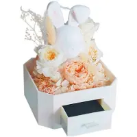Typecat Rose Presentbox AndI Love You-den Perfekta Presenten för Kvinnor Vid Speciella Tillfällen A