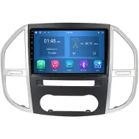 RoverOne 4G+64G Bilradio Bluetooth CarPlay Android Auto GPS-navigering för Mercedes Benz Vito 3 W447 2014-2020