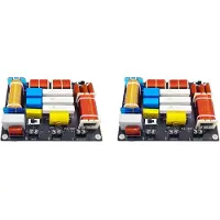 Melitt 2X 3-Vägs 800W Högeffekts Multihögtalare Hög Medium Låg 3-Vägs Frekvensomvandlare Justerbar Frekvensdelare PA-3803