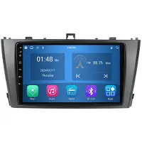 RoverOne 4G+64G Bilradio Bluetooth CarPlay Android Auto GPS-navigering för Toyota Avensis 3 2008 - 2015