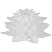 Tlily Lotus Ljuskrona Lampskärm DIY Lotus Flower Sexlagers Lampskärm Romantisk Rum Pendent Lighting Cover Hotellbardekor