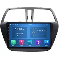 RoverOne 4G+64G Bilradio Bluetooth CarPlay Android Auto GPS-navigering för Suzuki SX4 2 S-Cross 2012 - 2016