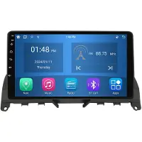 RoverOne 4G+64G Bilradio Bluetooth CarPlay Android Auto GPS-navigering för Mercedes Benz C Class 3 W204 S204 2006 - 2011