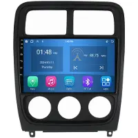 RoverOne 4G+64G Bilradio Bluetooth CarPlay Android Auto GPS-navigering för Dodge Caliber PM 2009 - 2013