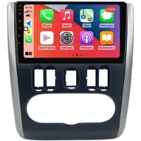 RoverOne Bilradio Bluetooth CarPlay GPS-Navigering för Nissan Almera 3 G15 2012-2019