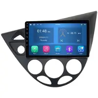 RoverOne 4G+64G Bilradio Bluetooth CarPlay Android Auto GPS-navigering för Ford Fiesta 23995-2001 Focus MK1 23998-2004