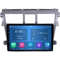 RoverOne 4G+64G Bilradio Bluetooth CarPlay Android Auto GPS-navigering för Toyota Vios 2 2007 - 2013