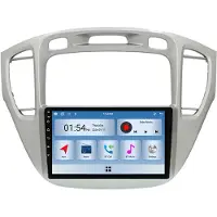RoverOne 6G+128G Bilmultimediaspelare Radio CarPlay Bluetooth Android GPS för Toyota Highlander 1 XU20 2001 - 2007