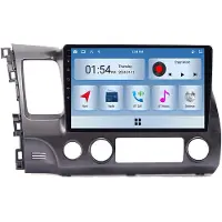 RoverOne 6G+128G Bilmultimediaspelare Radio CarPlay Bluetooth Android GPS för Honda Civic 8 FK FN FD 2005 - 2012