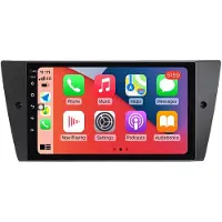 RoverOne Bilradio Bluetooth CarPlay GPS-Navigering för BMW 3-Series E90 E91 E92 E93 2005 - 2013