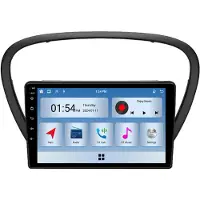 RoverOne 6G+128G Bilmultimediaspelare Radio CarPlay Bluetooth Android GPS för Peugeot 607 2004 - 2010