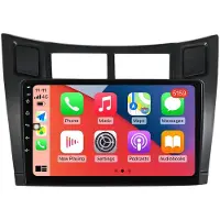 RoverOne Bilradio Bluetooth CarPlay GPS-Navigering för Toyota Yaris 2 XP90 2005 - 2012