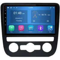 RoverOne 4G+64G Bilradio Bluetooth CarPlay Android Auto GPS-navigering för Volkswagen Scirocco 3 Mk3 2008-2014 B