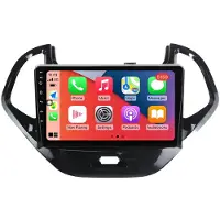 RoverOne Bilradio Bluetooth CarPlay GPS-Navigering för Ford Figo 2015 - 2018