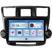 RoverOne 6G+128G Bilmultimediaspelare Radio CarPlay Bluetooth Android GPS för Toyota Highlander 2 XU40 2007 - 2013