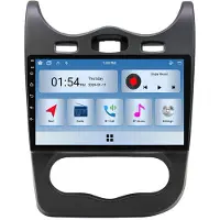 RoverOne 6G+128G Bilmultimediaspelare Radio CarPlay Bluetooth Android GPS för Renault Sandero 2013 2014